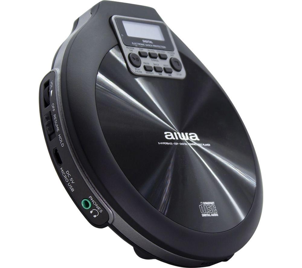 AIWA PCD-810 Personal CD Player - Black image number 3 of 4