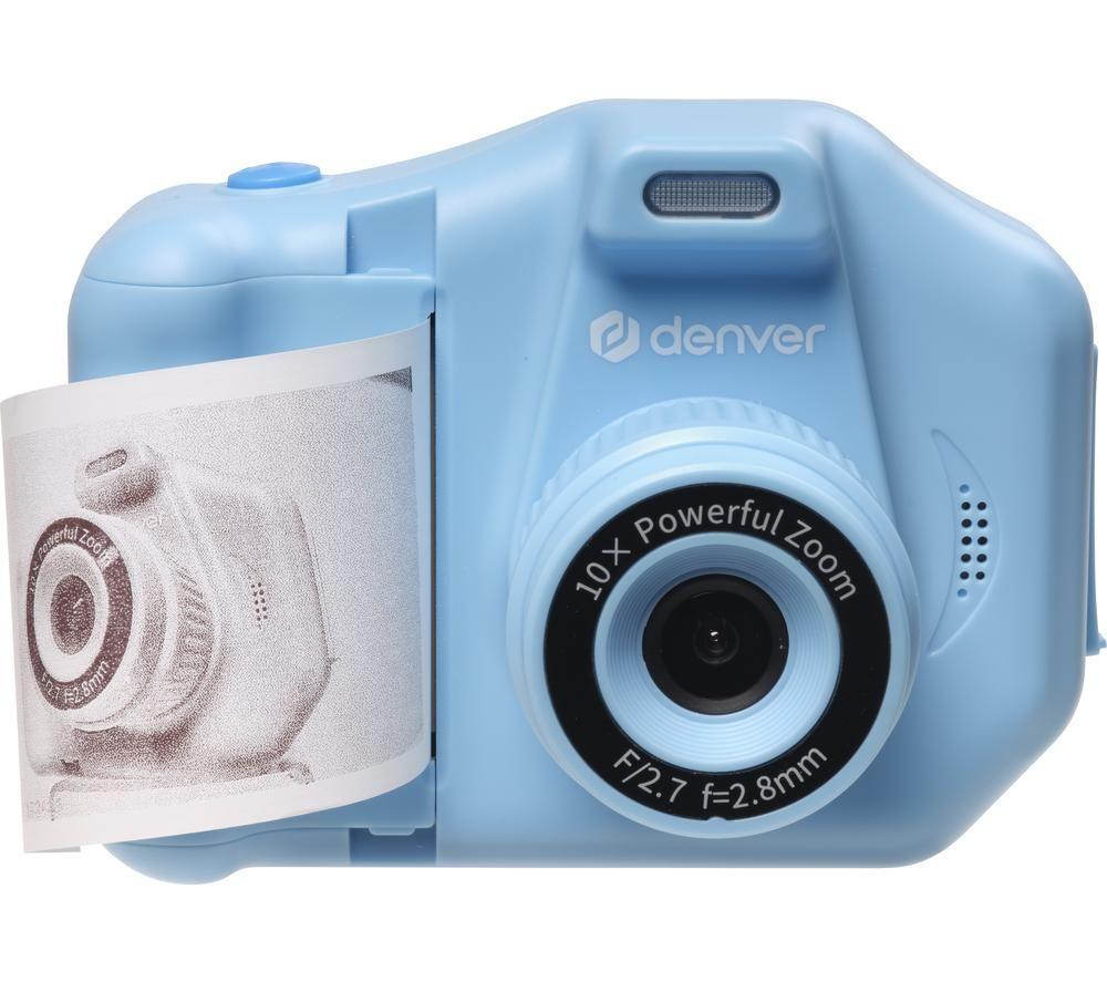 DENVER TA-KPC-1370BU Kids Instant Camera - Blue image number 8 of 10