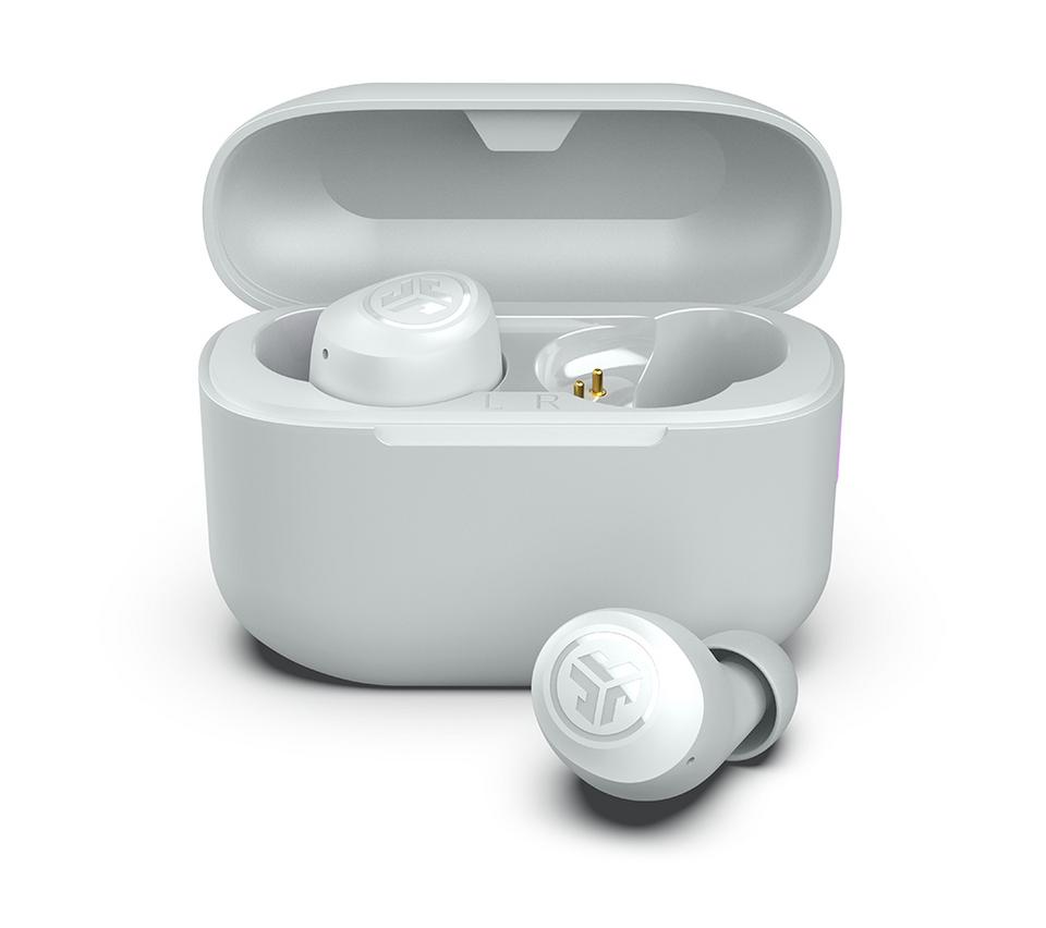 JLAB GO Air POP+ Wireless Bluetooth Earbuds - White