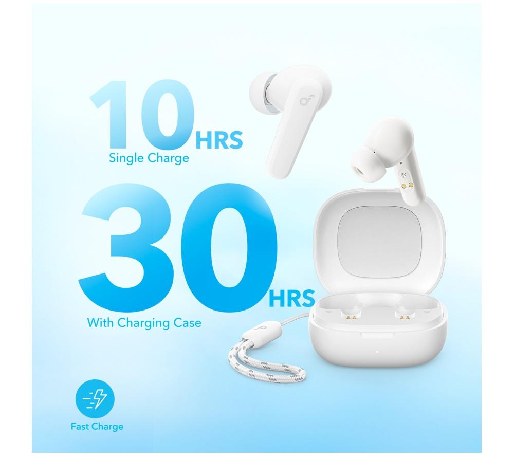 SOUNDCORE R50i Wireless Bluetooth Earbuds - White image number 5 of 10