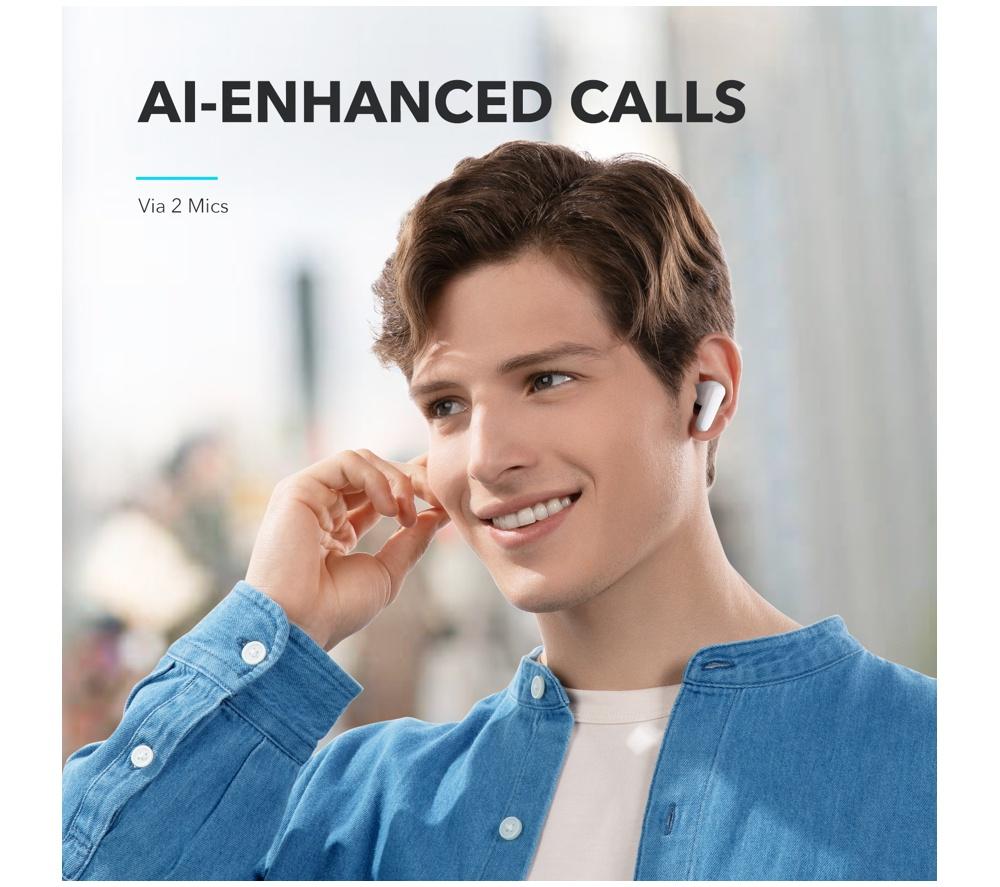 SOUNDCORE R50i Wireless Bluetooth Earbuds - White image number 7 of 10