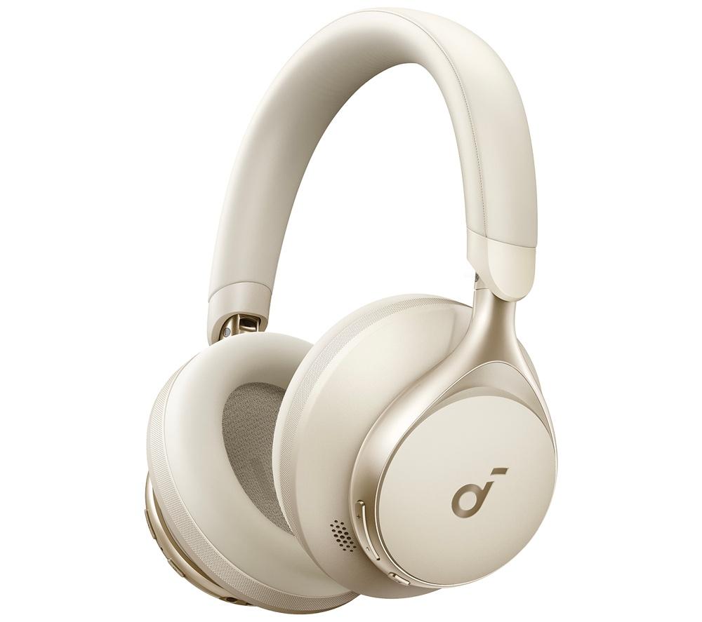 Soundcore Space One Wireless Bluetooth Noise-Cancelling Headphones - Cream, Cream
