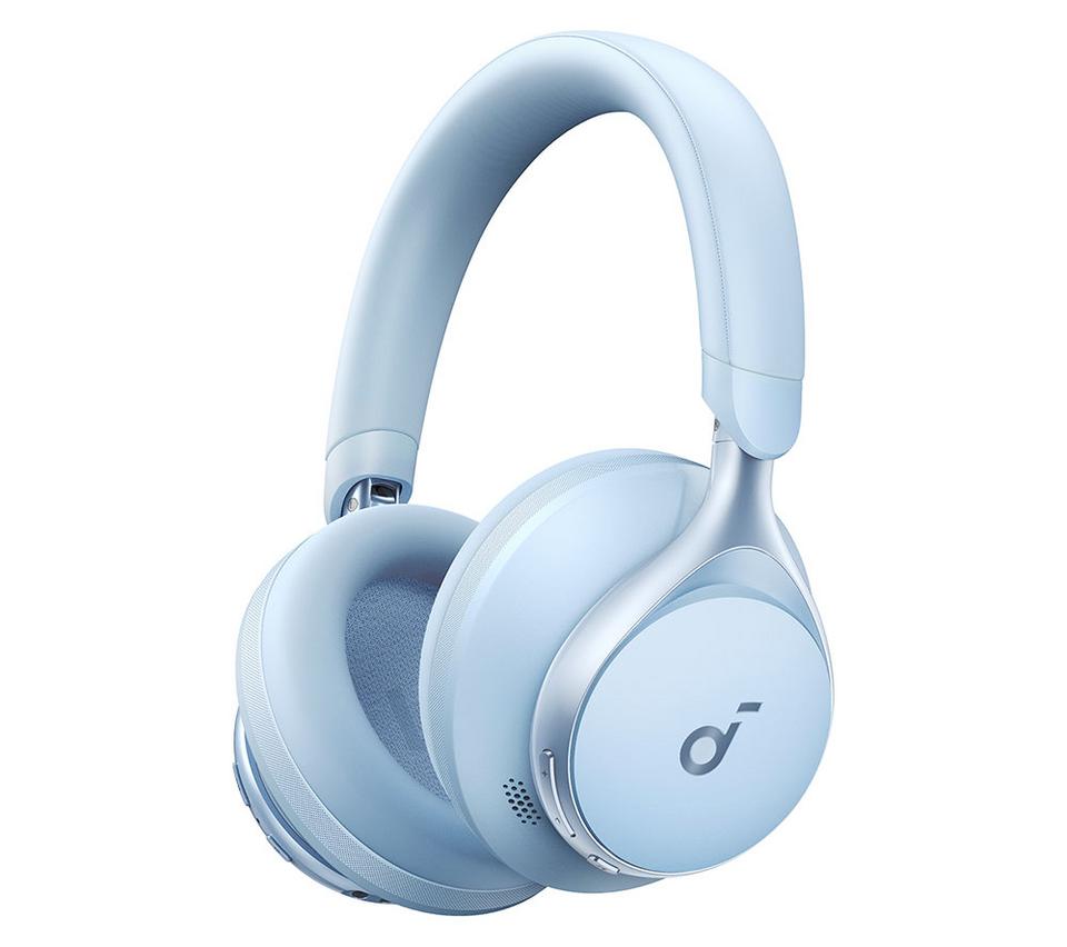SOUNDCORE Space One Wireless Bluetooth Noise-Cancelling Headphones - Sky Blue