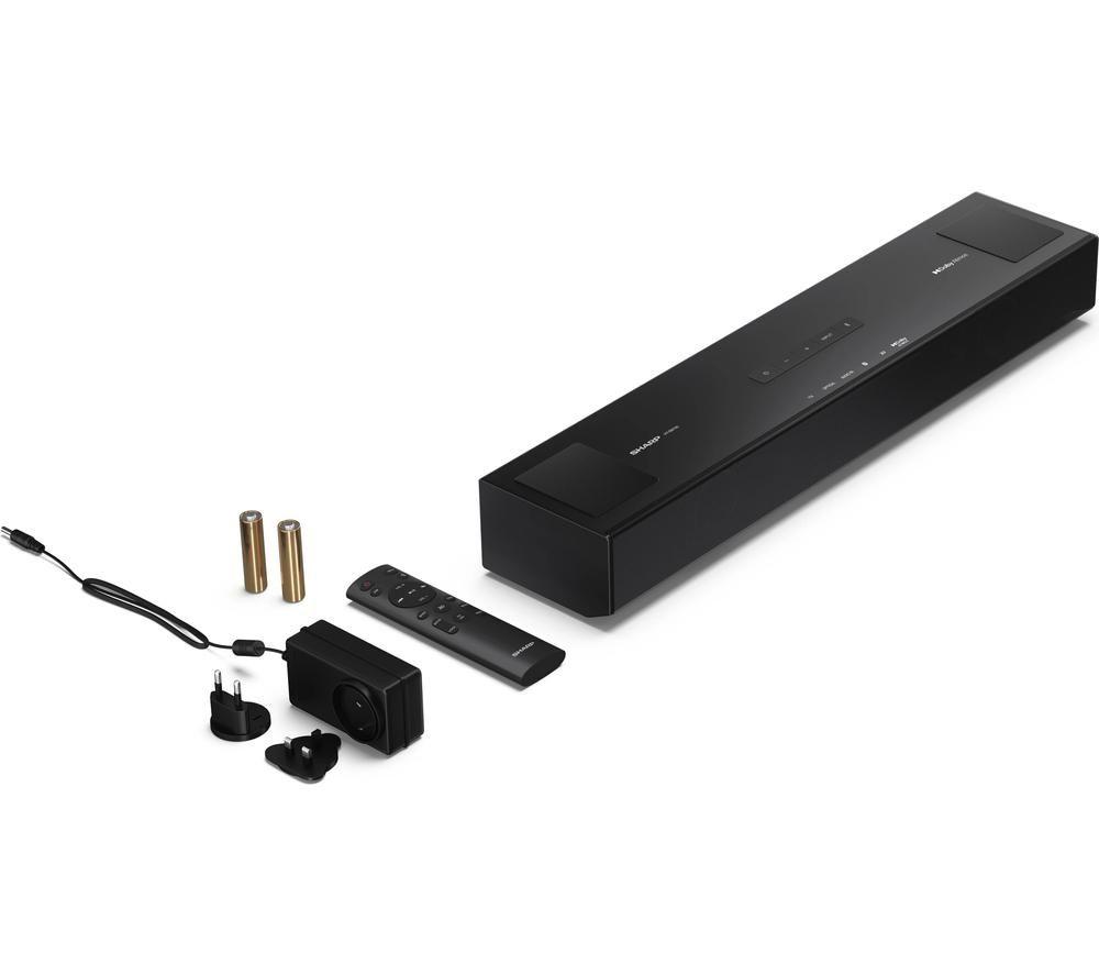 SHARP HT-SB700 2.0.2 Compact Sound Bar with Dolby Atmos - Black image number 7 of 7