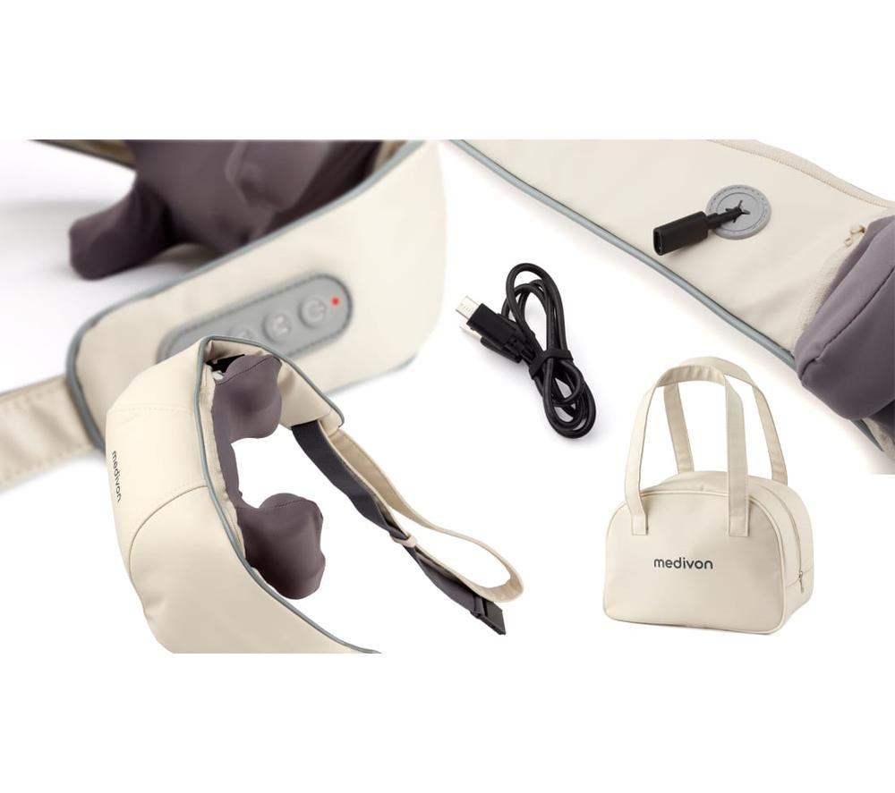 MEDIVON Sooth 3D Shiatsu Neck Massager - Beige image number 6 of 10