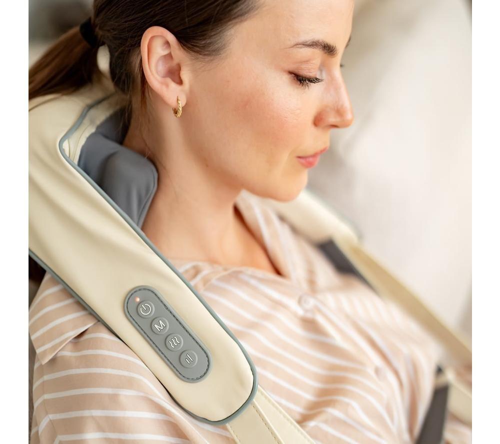 MEDIVON Sooth 3D Shiatsu Neck Massager - Beige image number 8 of 10
