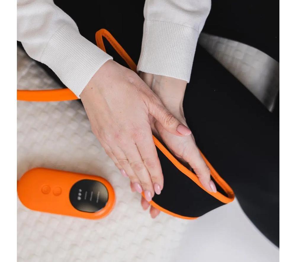 MEDIVON HeadHug Head Massager - Black and Orange image number 3 of 7