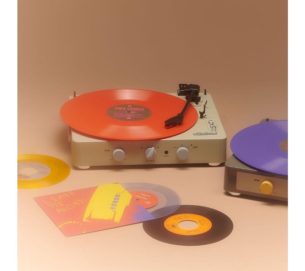 GADHOUSE Brad Retro MKII Belt Drive Bluetooth Turntable - Ivory image number 7 of 9