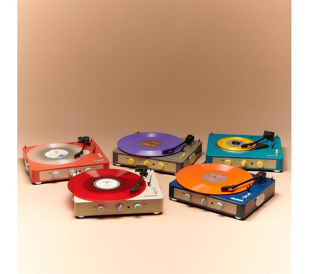 GADHOUSE Brad Retro MKII Belt Drive Bluetooth Turntable - Green image number 9 of 10