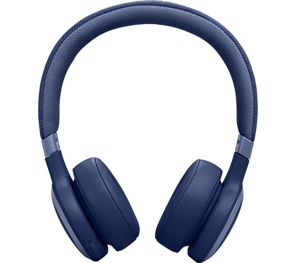 JBL Live 670NC Wireless Bluetooth Noise-Cancelling Headphones - Blue image number 2 of 7