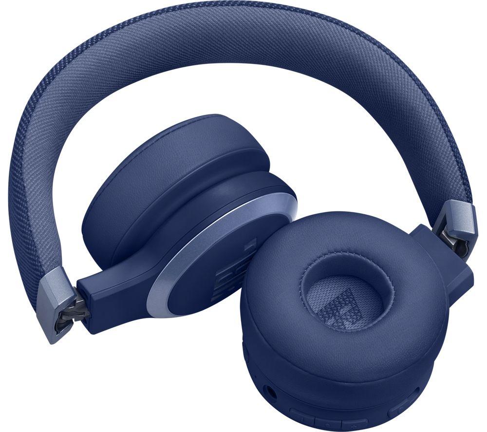 JBL Live 670NC Wireless Bluetooth Noise-Cancelling Headphones - Blue image number 5 of 7