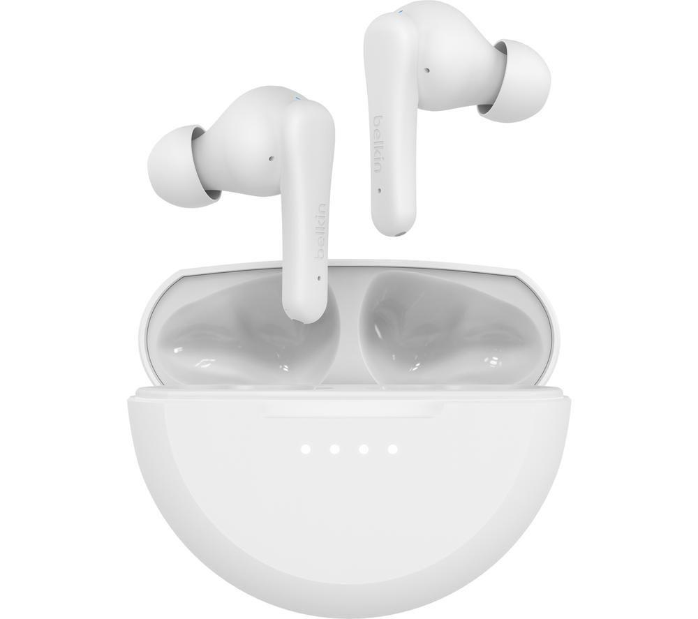 Belkin Soundform Rhythm True Wireless Bluetooth Earbuds - White, White