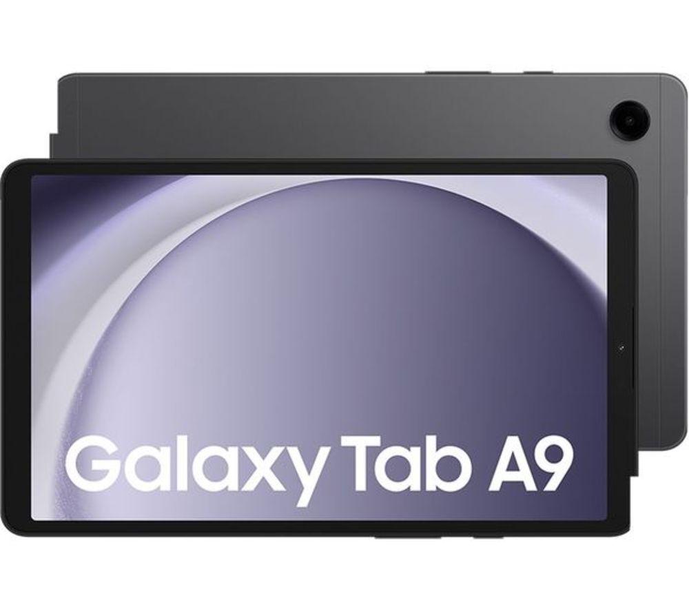 Samsung Galaxy Tab A9 8.7" Refurbished Tablet - 128 Gb, Graphite (Excellent Condition), Silver/Grey