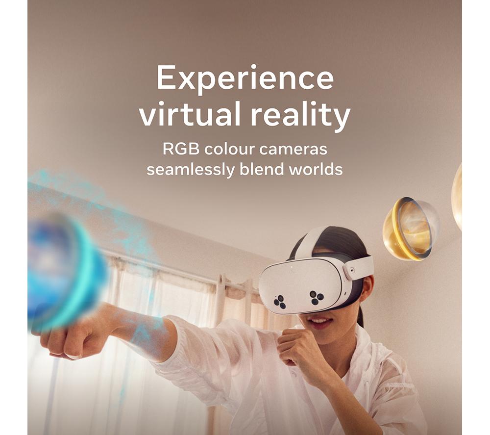 META Quest 3S Virtual Reality Headset (128 GB) & &pound;25 Gift Card Bundle image number 6 of 8