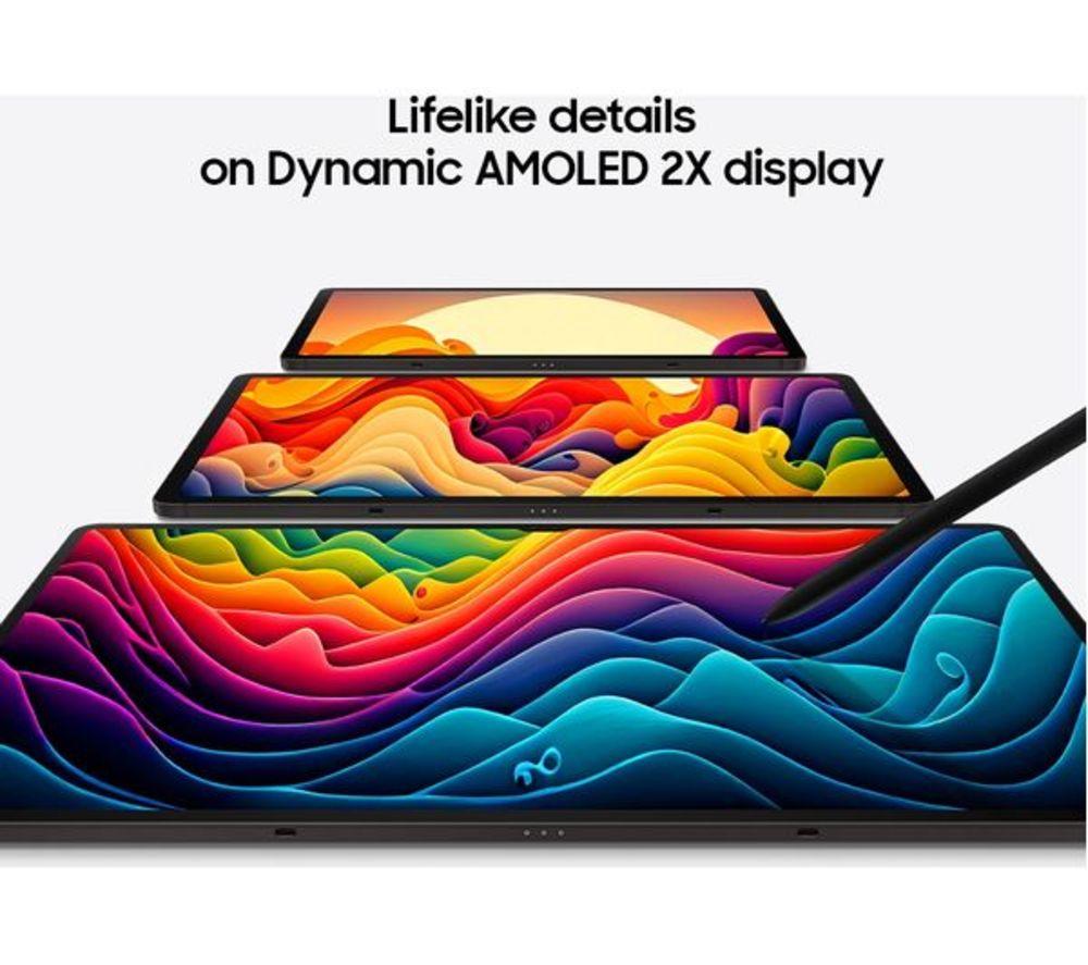SAMSUNG Galaxy Tab S9 11" Refurbished Tablet - 128 GB, Graphite (Excellent Condition) image number 7 of 9