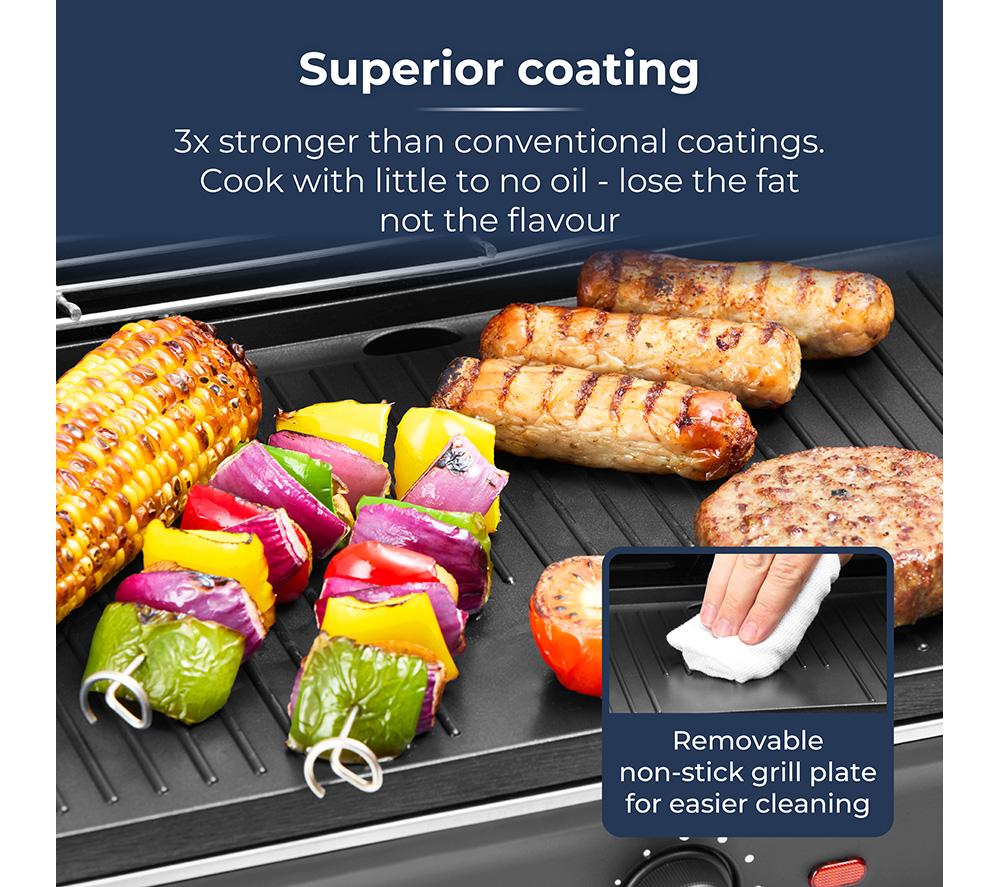 TOWER T14054 Electric BBQ - Black image number 5 of 8