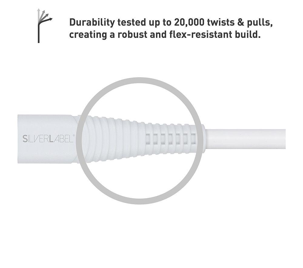 SILVERLABEL USB Type-C Cable - 3 m, White image number 5 of 10