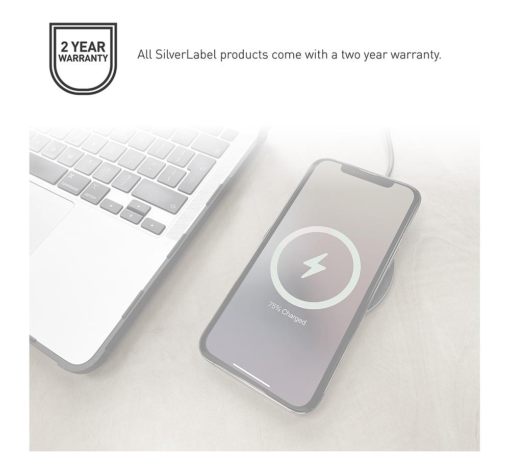 SILVERLABEL Braided USB Type-C Cable - 2 m, Black image number 6 of 7