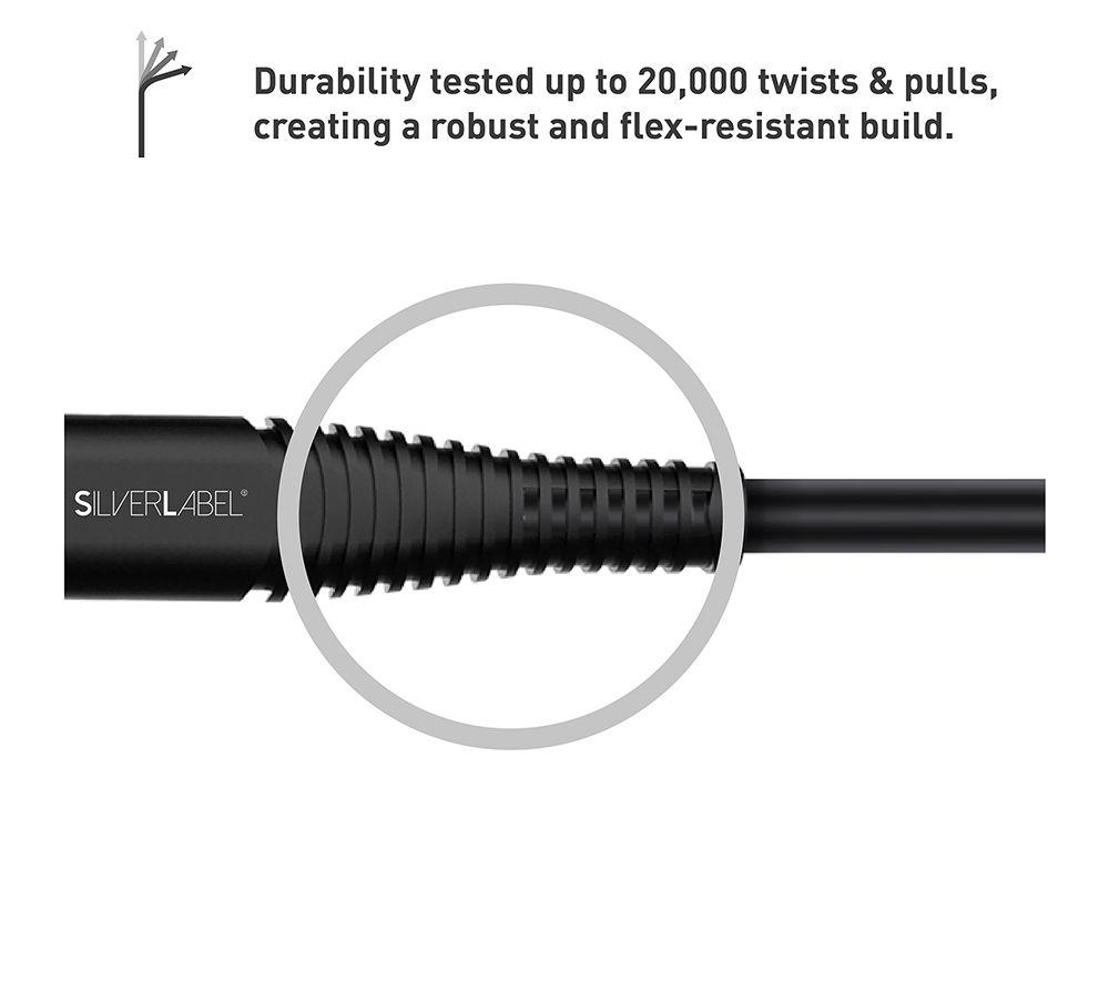 SILVERLABEL USB Type-C Cable - 3 m, Black image number 5 of 7