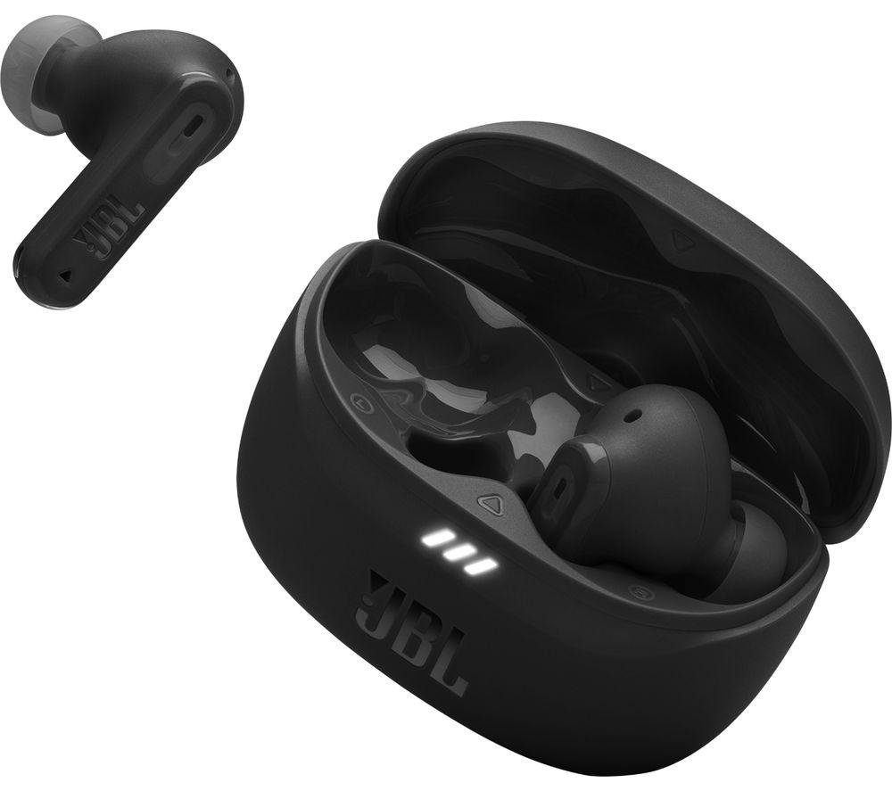 JBL Tune Beam 2 Wireless Bluetooth Noise-Cancelling Earbuds - Black image number 5 of 10