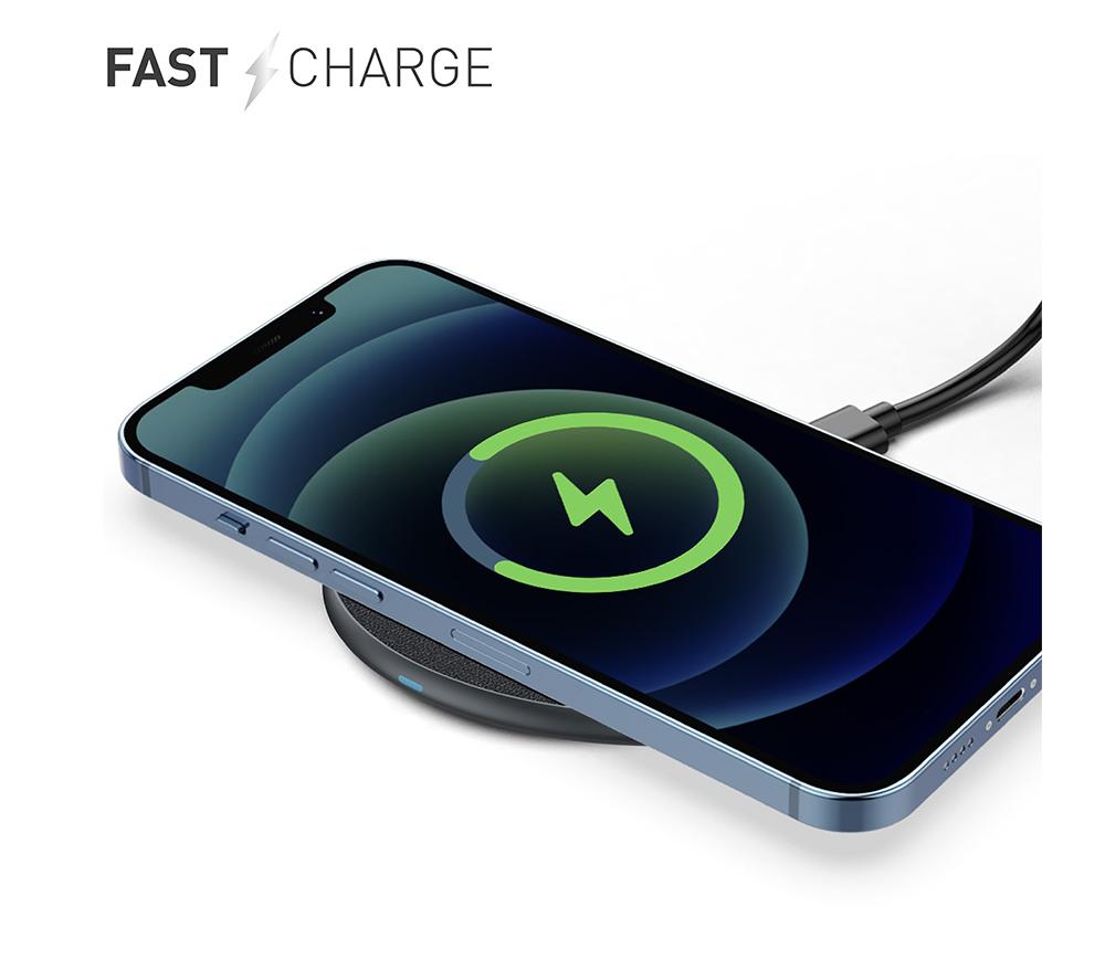 SILVERLABEL 28871SL51 Qi Wireless Charging Pad - Black image number 5 of 8