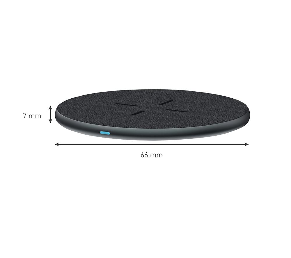 SILVERLABEL 28871SL51 Qi Wireless Charging Pad - Black image number 6 of 8