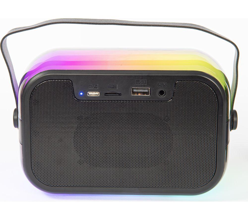 EASY KARAOKE EKS221BT Portable Bluetooth Karaoke System - Black image number 2 of 4