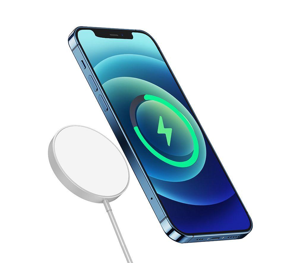 SILVERLABEL 30290SL51 15 W Magnetic Wireless Charger - White image number 4 of 8