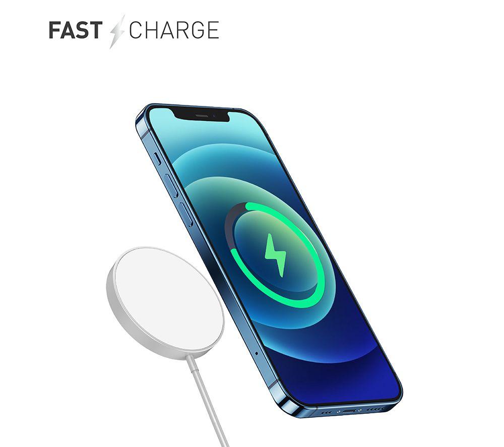 SILVERLABEL 30290SL51 15 W Magnetic Wireless Charger - White image number 5 of 8