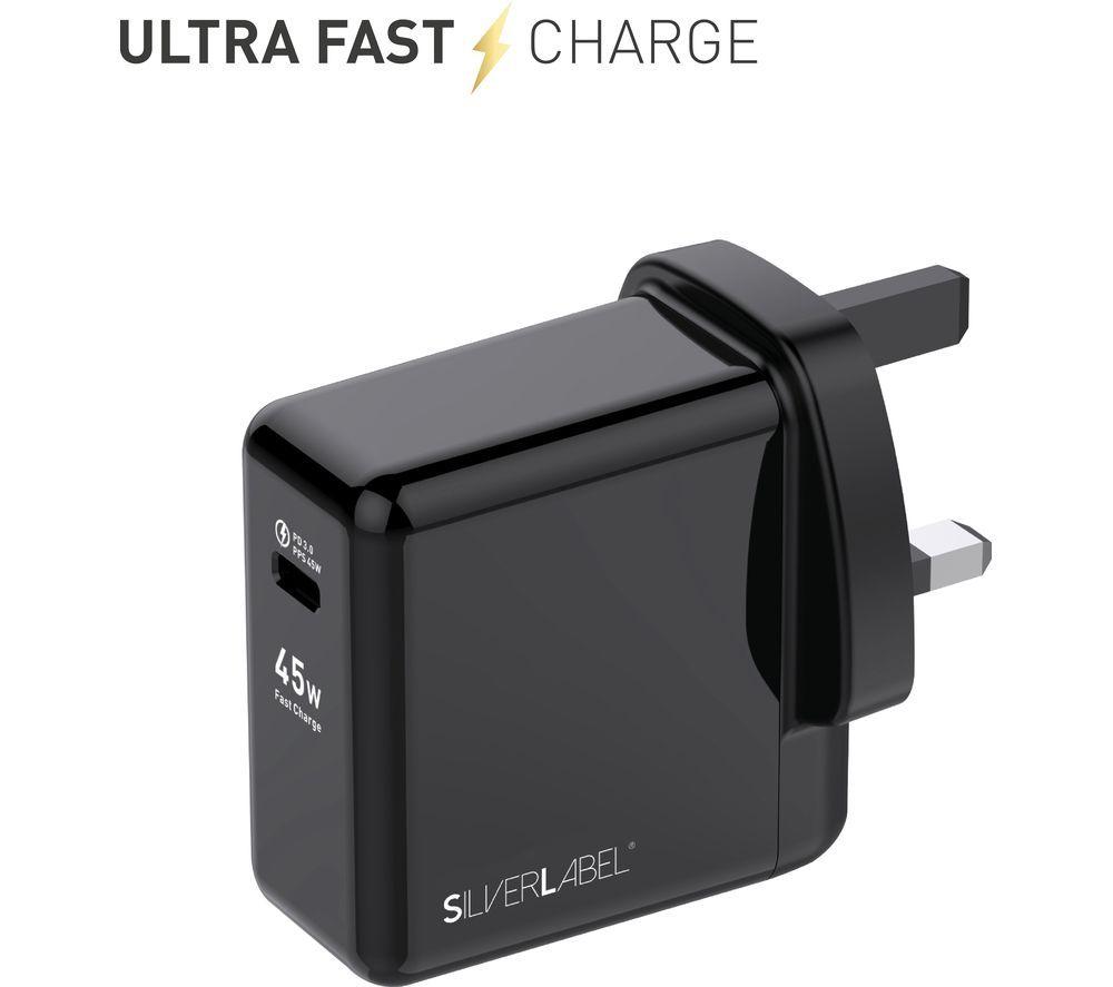 SILVERLABEL 29431SL10 45 W Universal USB Type-C Charger - Black image number 4 of 7