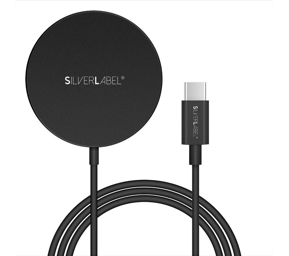 SILVERLABEL 30191SL51 15 W Magnetic Wireless Charger - Black image number 4 of 10