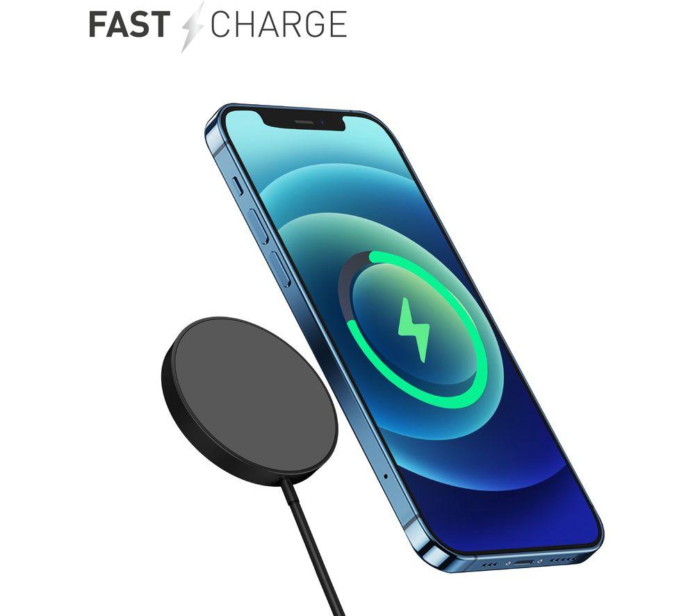 SILVERLABEL 30191SL51 15 W Magnetic Wireless Charger - Black image number 5 of 10