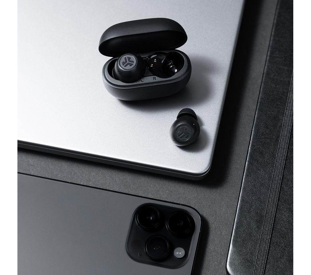 JLAB Go Pop ANC Wireless Bluetooth Noise-Cancelling Earbuds - Black image number 4 of 10