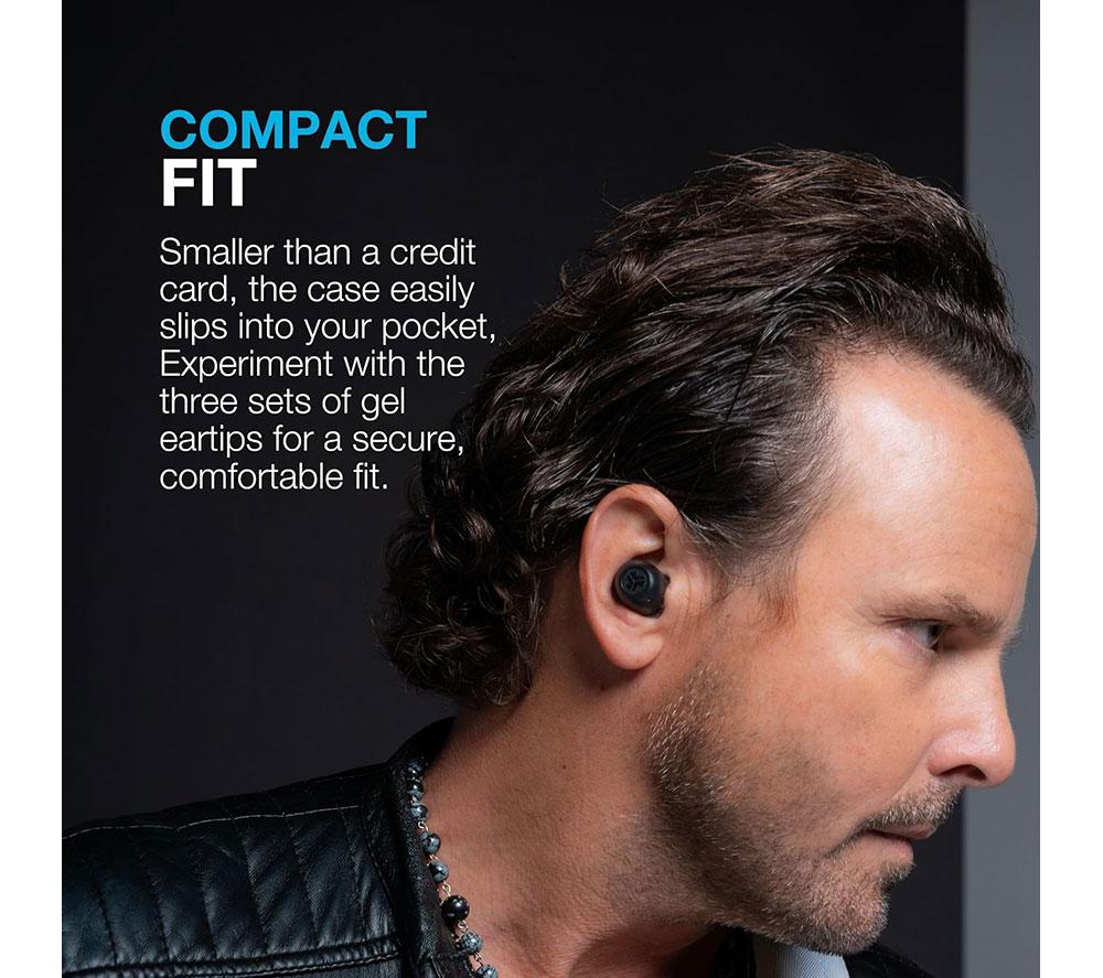 JLAB Go Pop ANC Wireless Bluetooth Noise-Cancelling Earbuds - Black image number 10 of 10