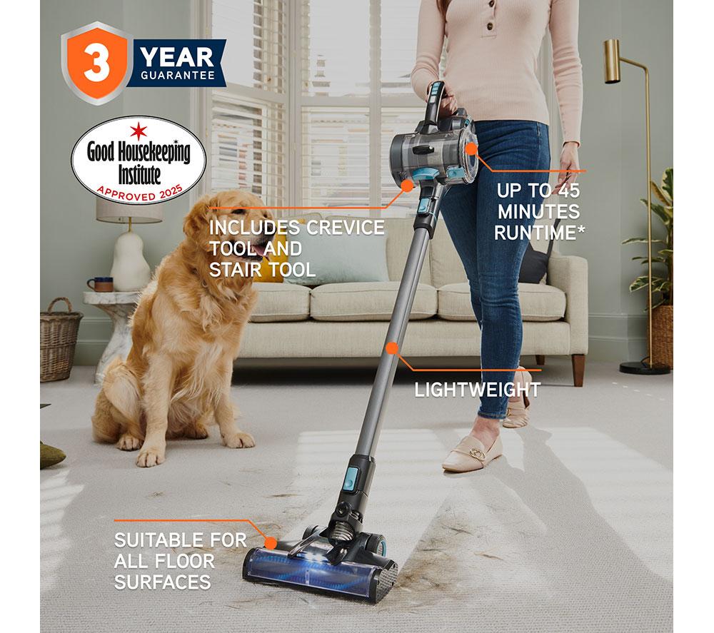VAX Blade 4 Classic Plus CLSV-B4CA Cordless Vacuum Cleaner - Graphite & Blue image number 2 of 11