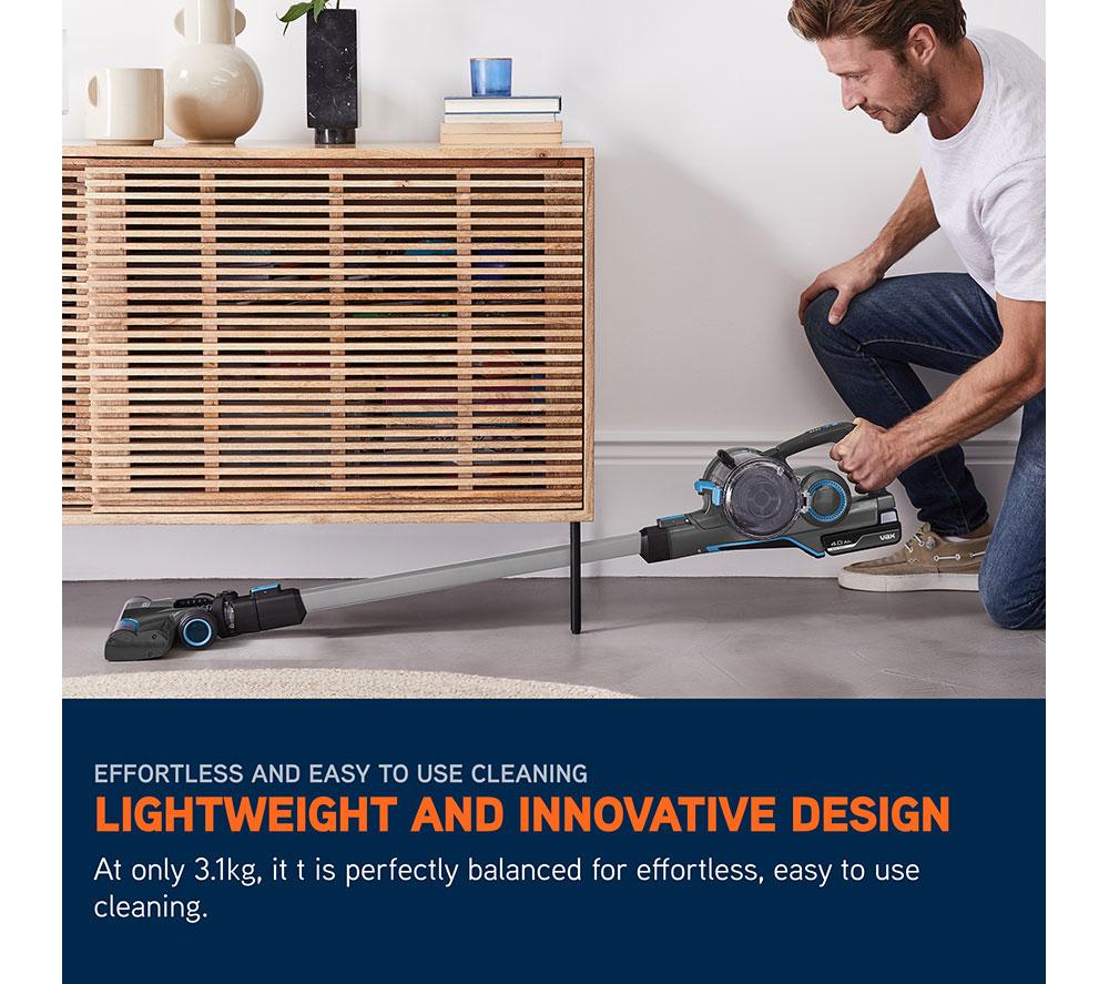 VAX Blade 4 Classic Plus CLSV-B4CA Cordless Vacuum Cleaner - Graphite & Blue image number 4 of 11
