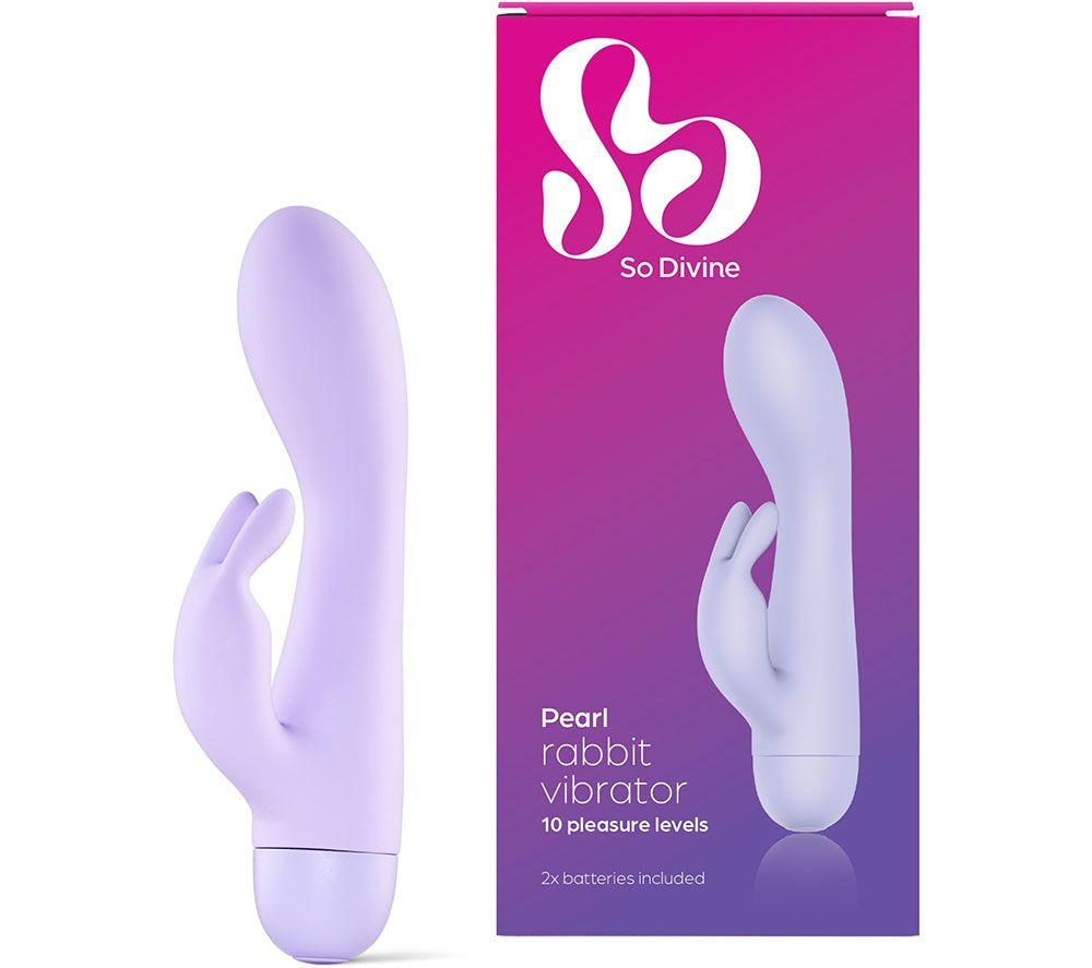 SO DIVINE Pearl Mini Rabbit Vibrator - Purple image number 2 of 5