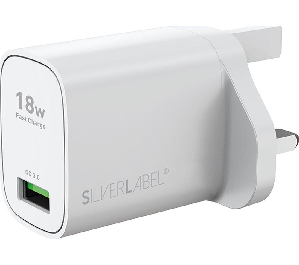 SILVERLABEL 30300SL10 18 W Universal USB-A Charger & Lightning Cable Bundle image number 4 of 13