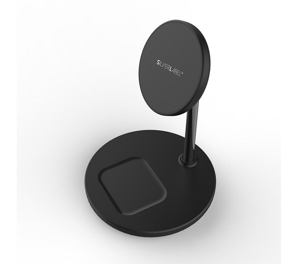 SILVERLABEL 29441SL51 15 W Magnetic Charging Stand & Pad - Black image number 5 of 11