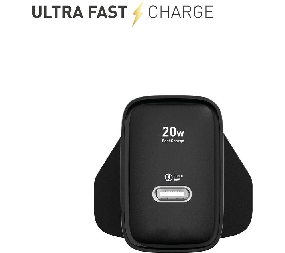 SILVERLABEL 29421SL10 20 W Universal USB Type-C Charger - Black image number 4 of 7