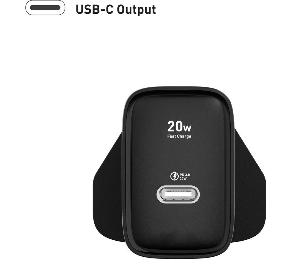 SILVERLABEL 29421SL10 20 W Universal USB Type-C Charger - Black image number 5 of 7