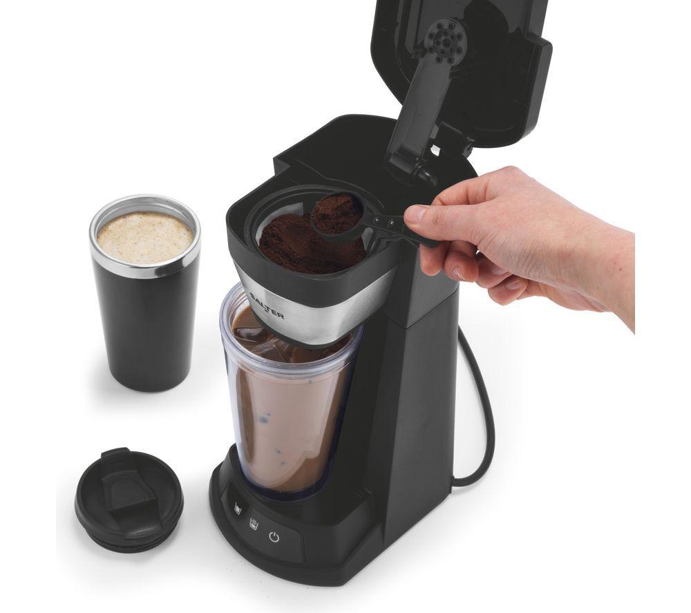 SALTER 2-in-1 Iced Coffee Maker - Black image number 2 of 11
