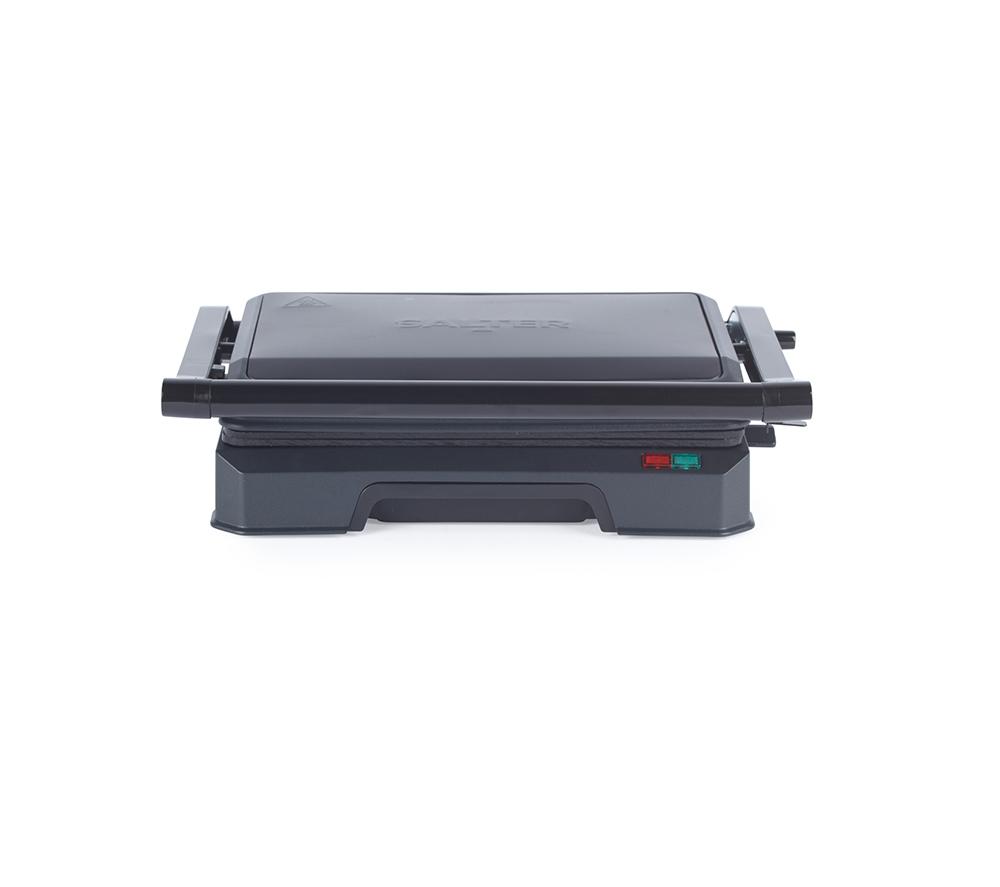 SALTER Kuro Health Grill & Panini Maker - Black image number 4 of 14