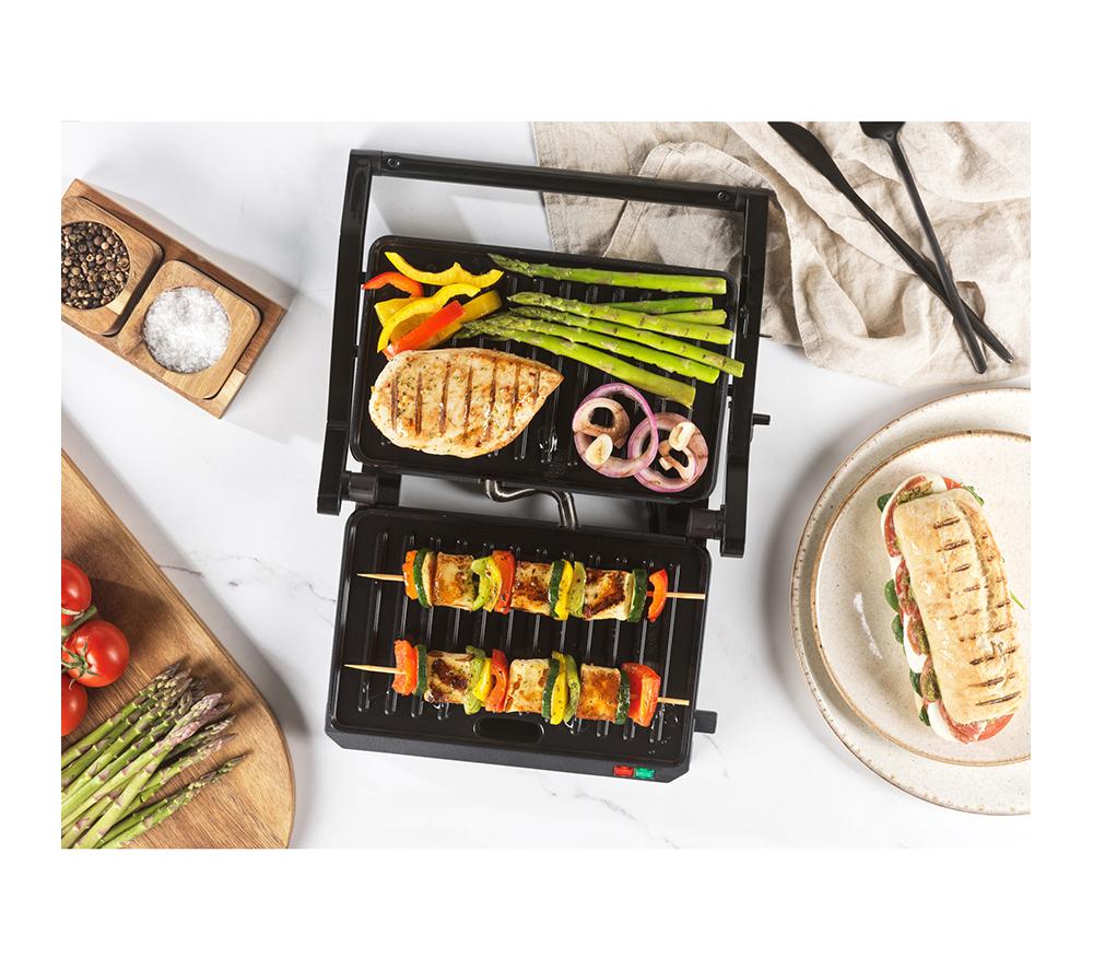 SALTER Kuro Health Grill & Panini Maker - Black image number 7 of 14