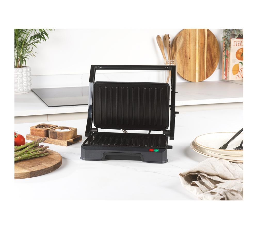 SALTER Kuro Health Grill & Panini Maker - Black image number 8 of 14
