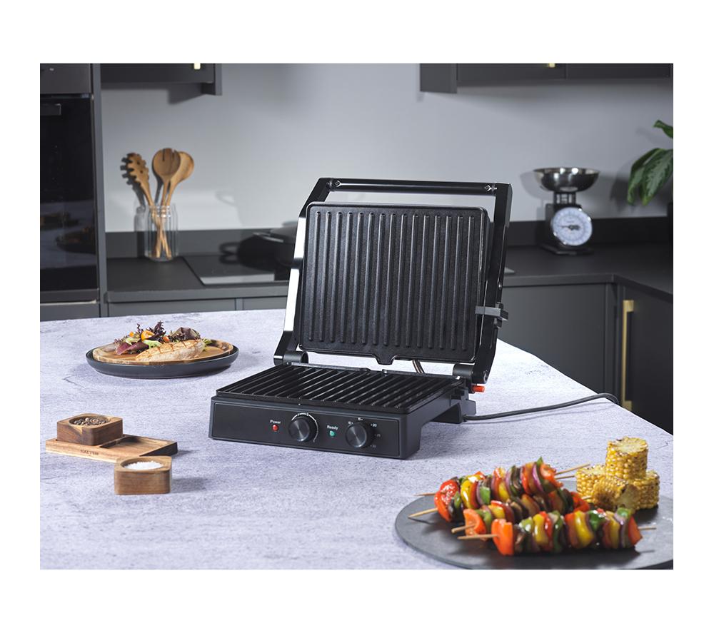 SALTER Kuro Health Grill & Panini Maker - Black image number 12 of 14