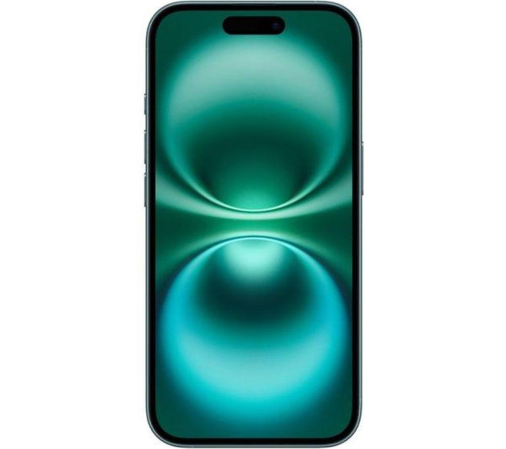 APPLE Refurbished iPhone 16 - 128 GB, Teal (Excellent Condition) image number 2 of 10