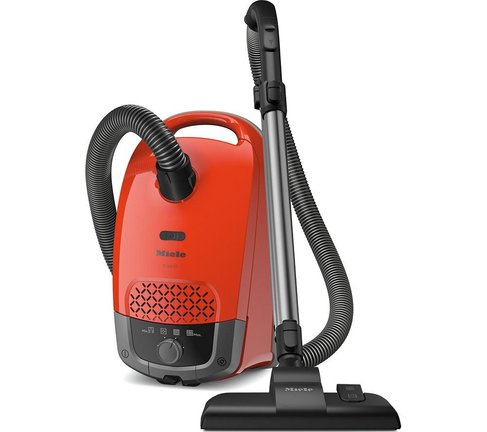 MIELE Guard S1 Jr Cylinder Bagged Vacuum Cleaner - Terra Red