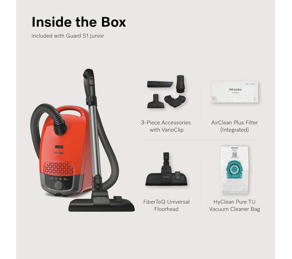 MIELE Guard S1 Jr Cylinder Bagged Vacuum Cleaner - Terra Red image number 5 of 13