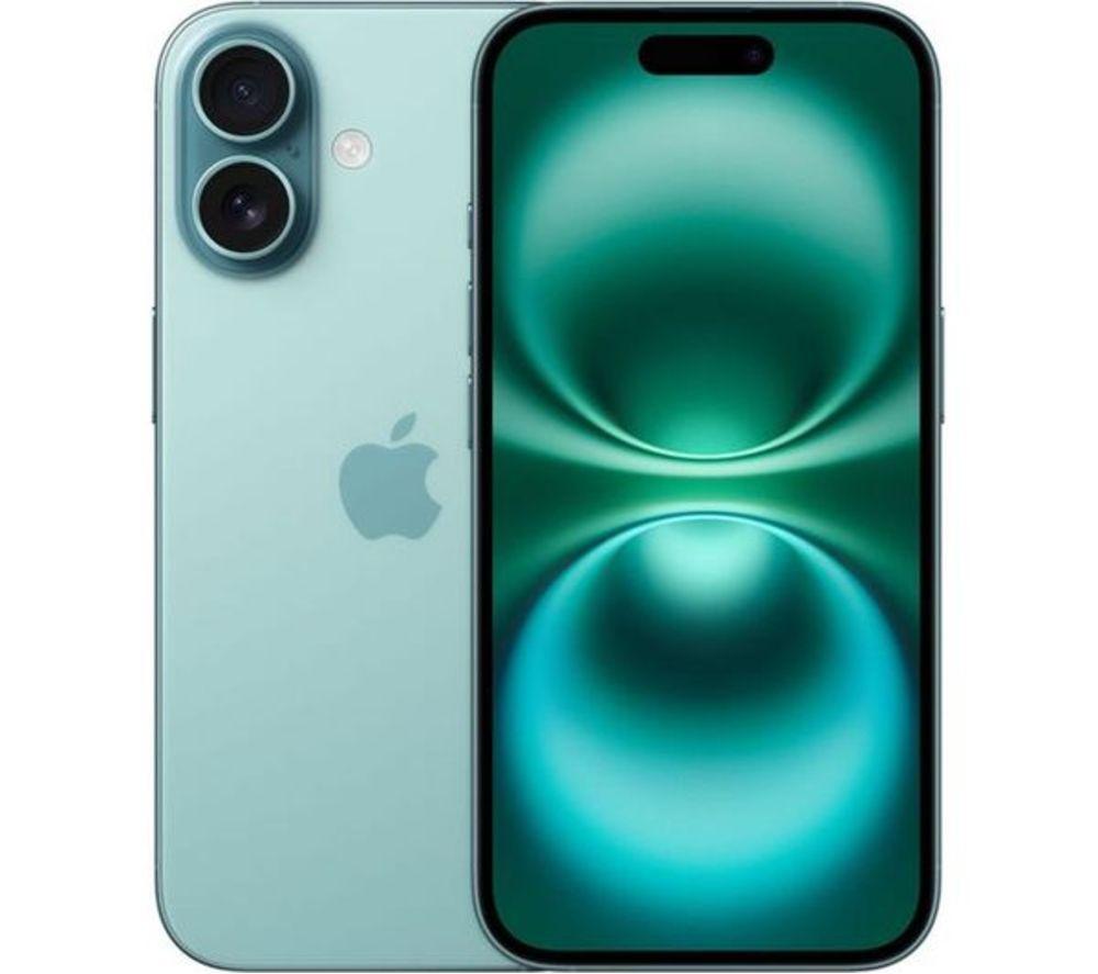 APPLE Refurbished iPhone 16 - 512 GB, Teal (Excellent Condition)